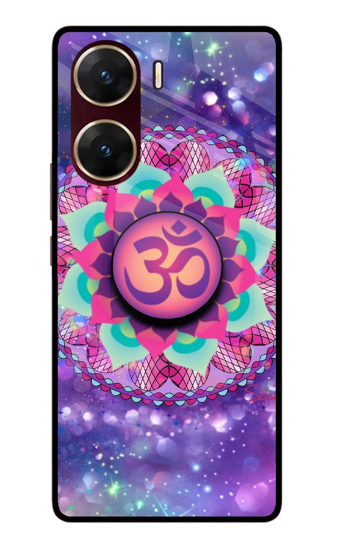 Om Purple Vivo V29E Pop Case