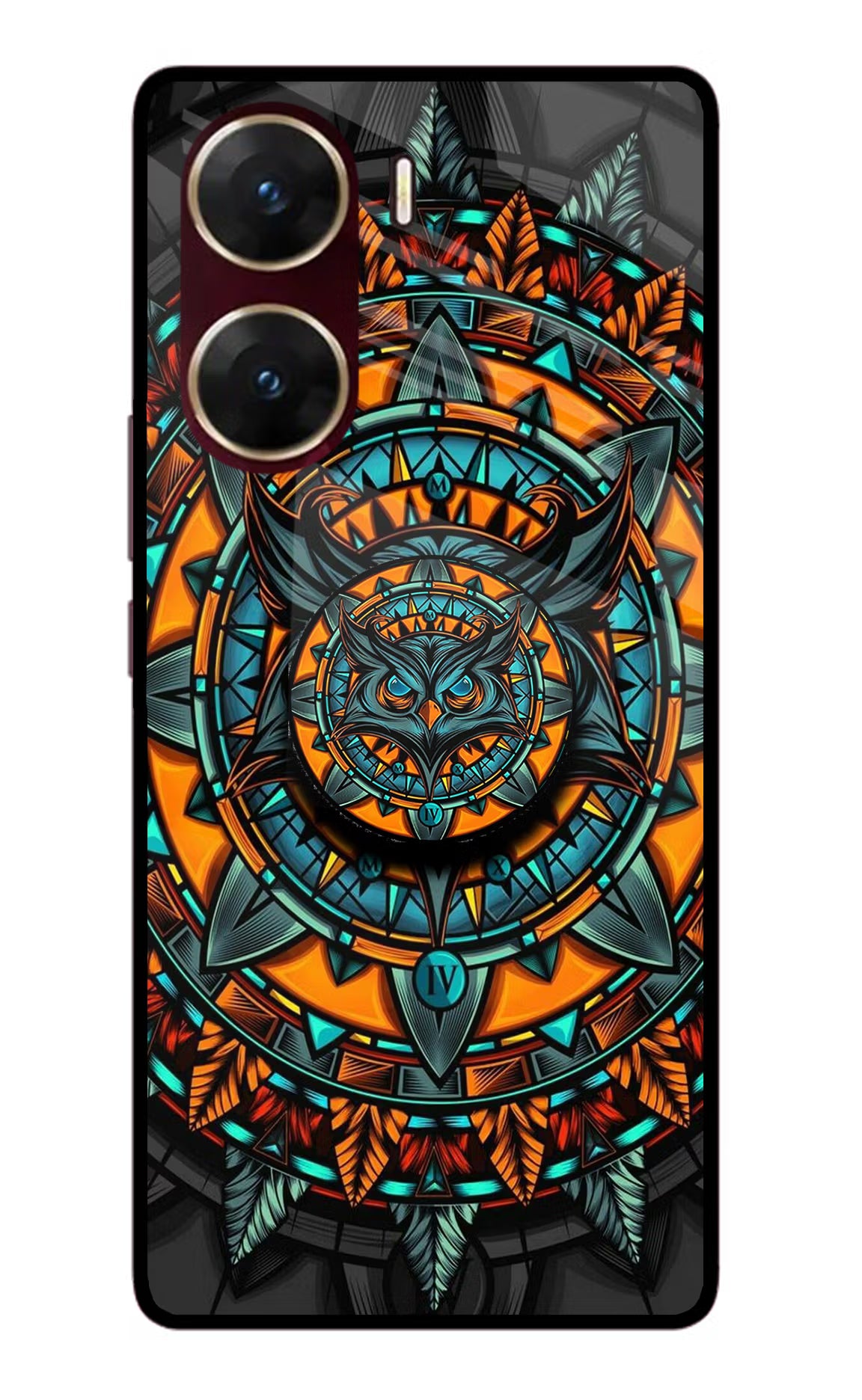 Angry Owl Vivo V29E Glass Case