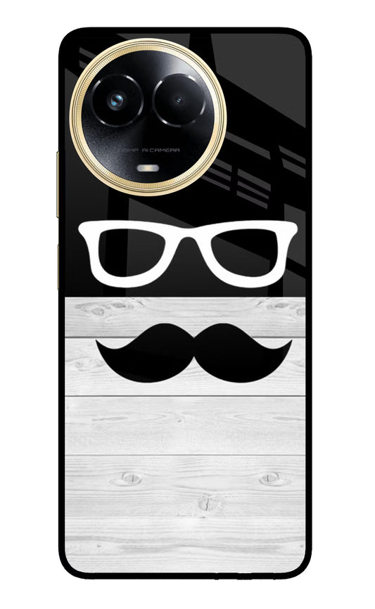 Mustache Realme 11 5G/11X 5G/C67 Glass Case