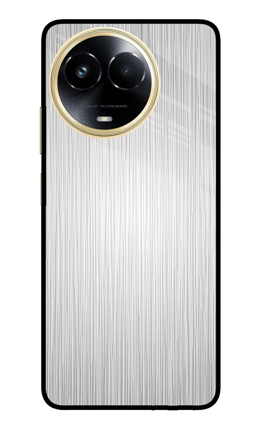 Wooden Grey Texture Realme 11 5G/11X 5G/C67 Back Cover, Metal case