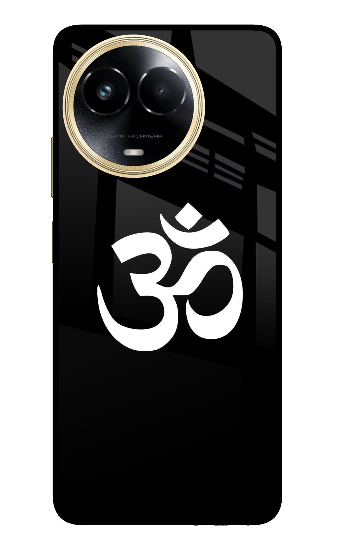 Om Realme 11 5G/11X 5G/C67 Glass Case Back Cover by Casekaro