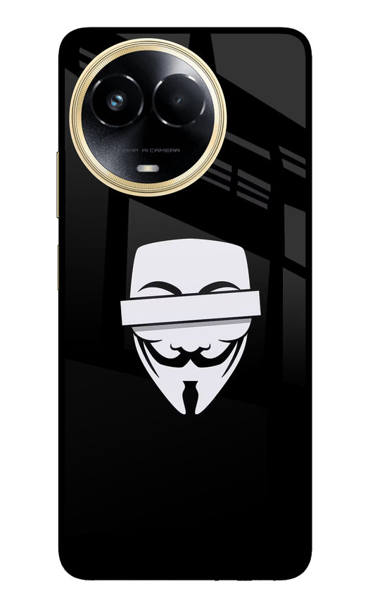 Anonymous Face Realme 11 5G/11X 5G/C67 Glass Case