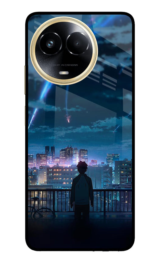 Anime Realme 11 5G/11X 5G/C67 Glass Case