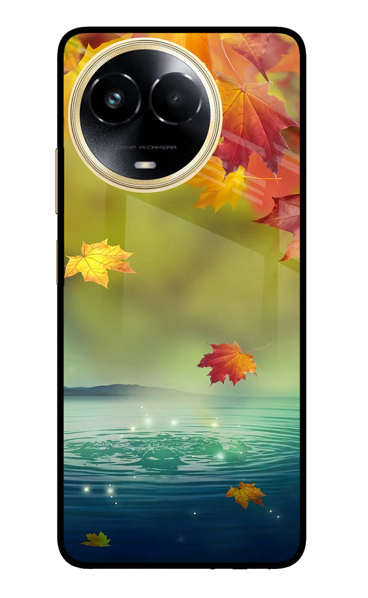 Flowers Realme 11 5G/11X 5G/C67 Glass Case