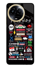 FRIENDS Realme 11 5G/11X 5G/C67 Glass Case