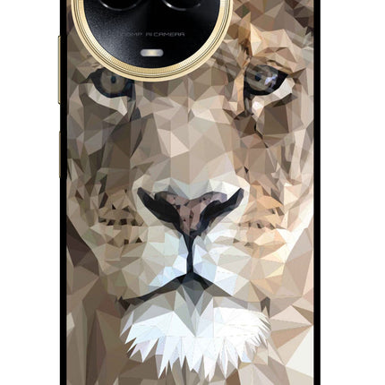 Lion Art Realme 11 5G/11X 5G/C67 Glass Case