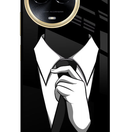 Black Tie Realme 11 5G/11X 5G/C67 Glass Case
