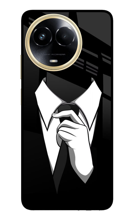 Black Tie Realme 11 5G/11X 5G/C67 Glass Case