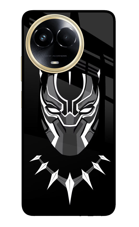 Black Panther Realme 11 5G/11X 5G/C67 Glass Case