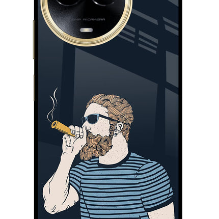 Smoking Realme 11 5G/11X 5G/C67 Glass Case
