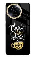 Chai Bina Chain Kaha Re Realme 11 5G/11X 5G/C67 Glass Case