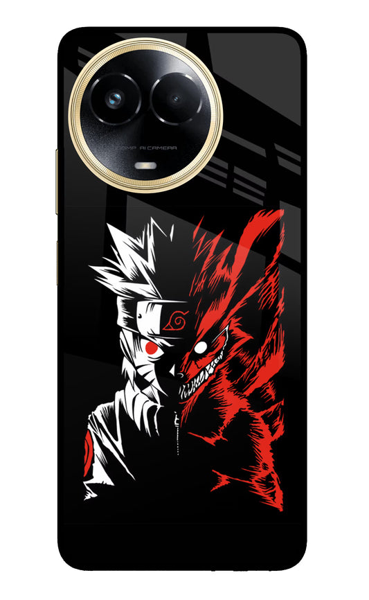 Naruto Two Face Realme 11 5G/11X 5G/C67 Glass Case