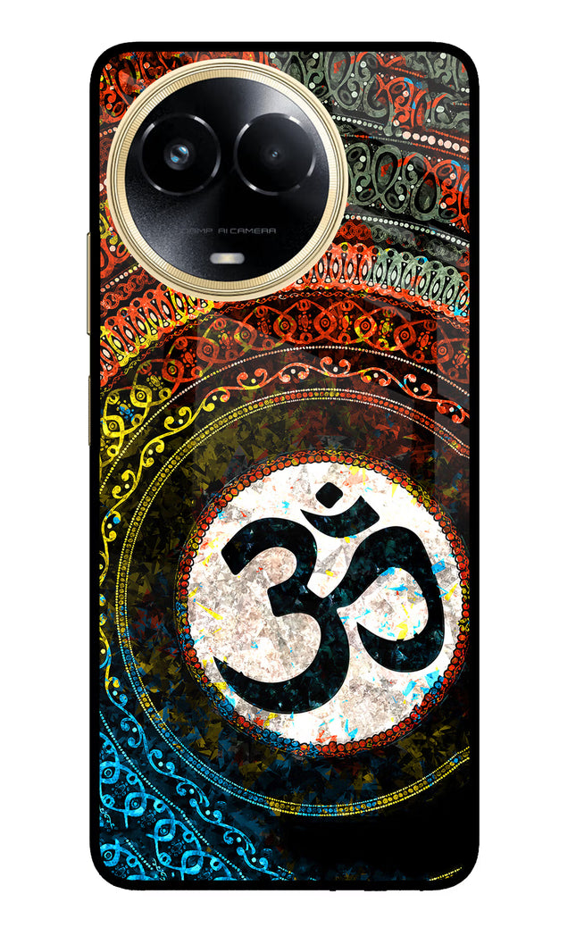 Om Cultural Realme 11 5G/11X 5G/C67 Glass Case