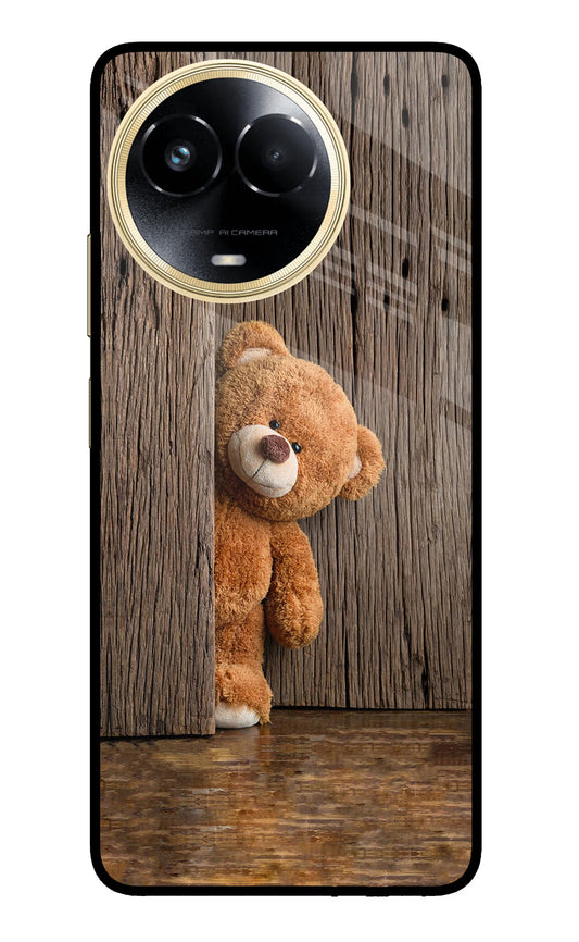 Teddy Wooden Realme 11 5G/11X 5G/C67 Glass Case