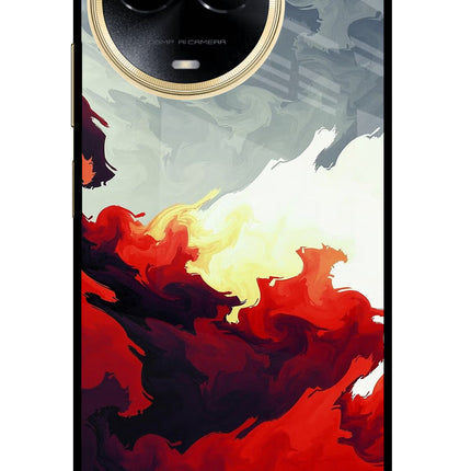 Fire Cloud Realme 11 5G/11X 5G/C67 Glass Case