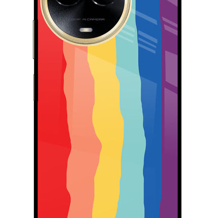 Rainbow Realme 11 5G/11X 5G/C67 Glass Case