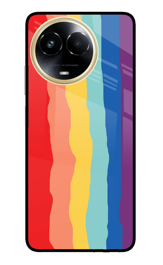 Rainbow Realme 11 5G/11X 5G/C67 Glass Case