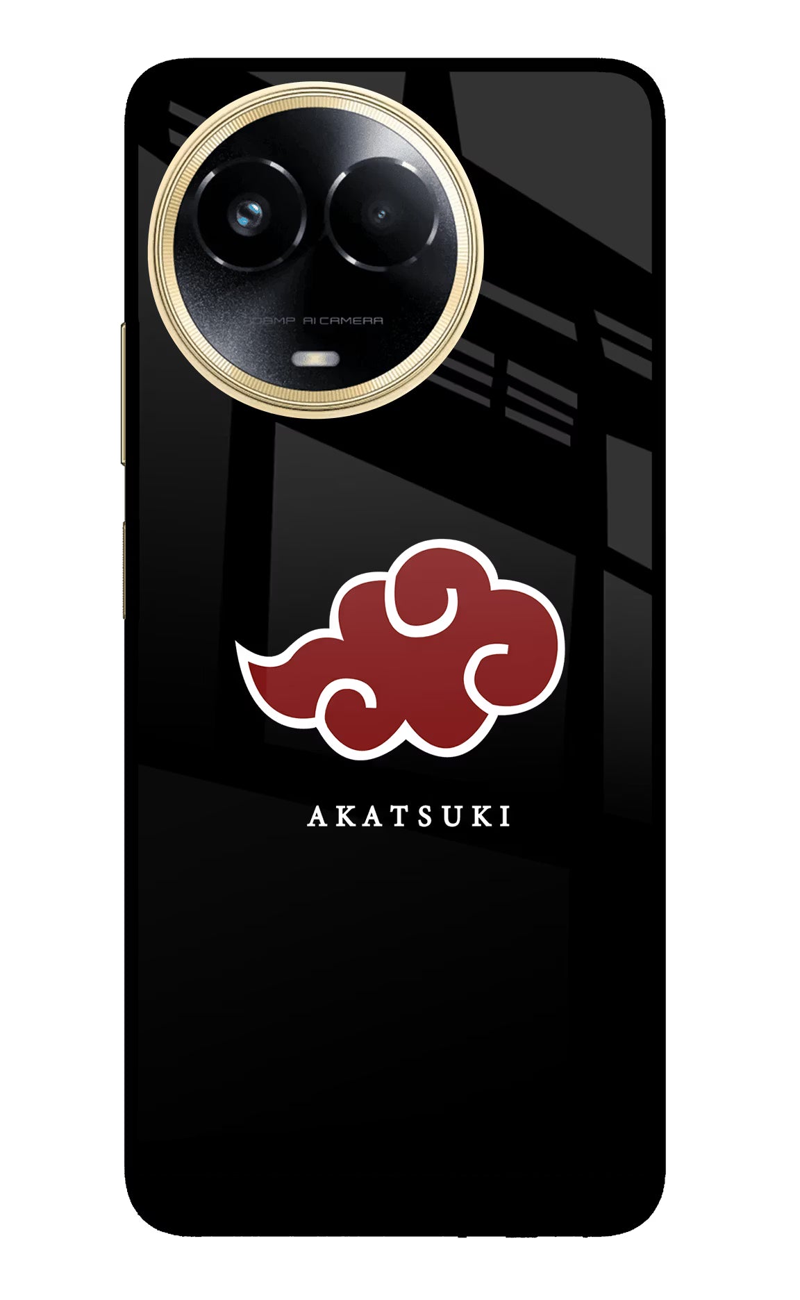 Akatsuki Realme 11 5G/11X 5G/C67 Glass Case Back Cover by Casekaro