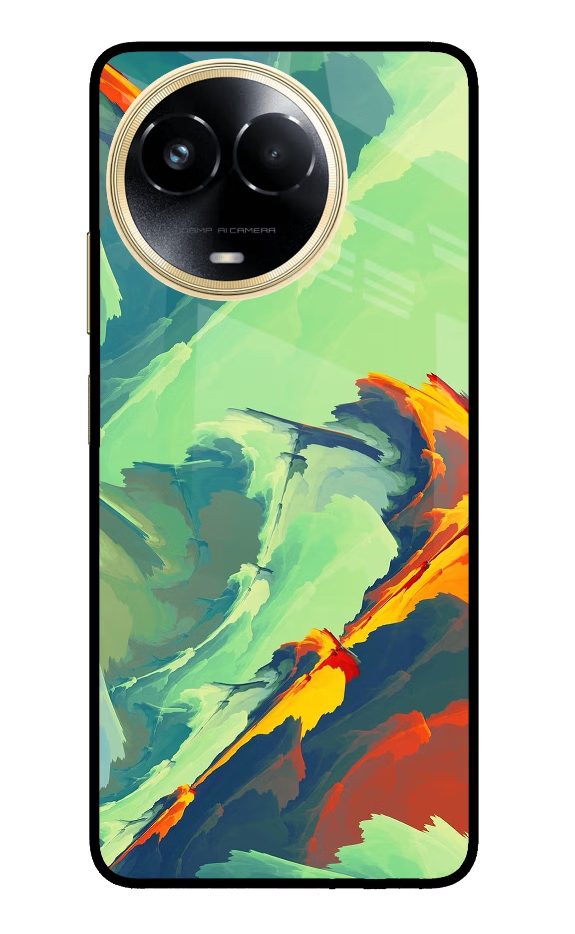 Paint Art Realme 11 5G/11X 5G/C67 Glass Case