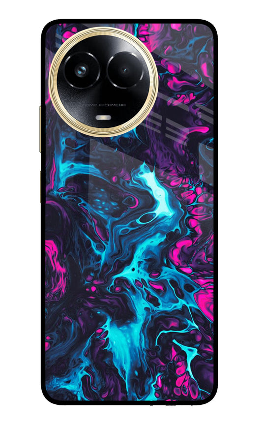 Abstract Realme 11 5G/11X 5G/C67 Glass Case