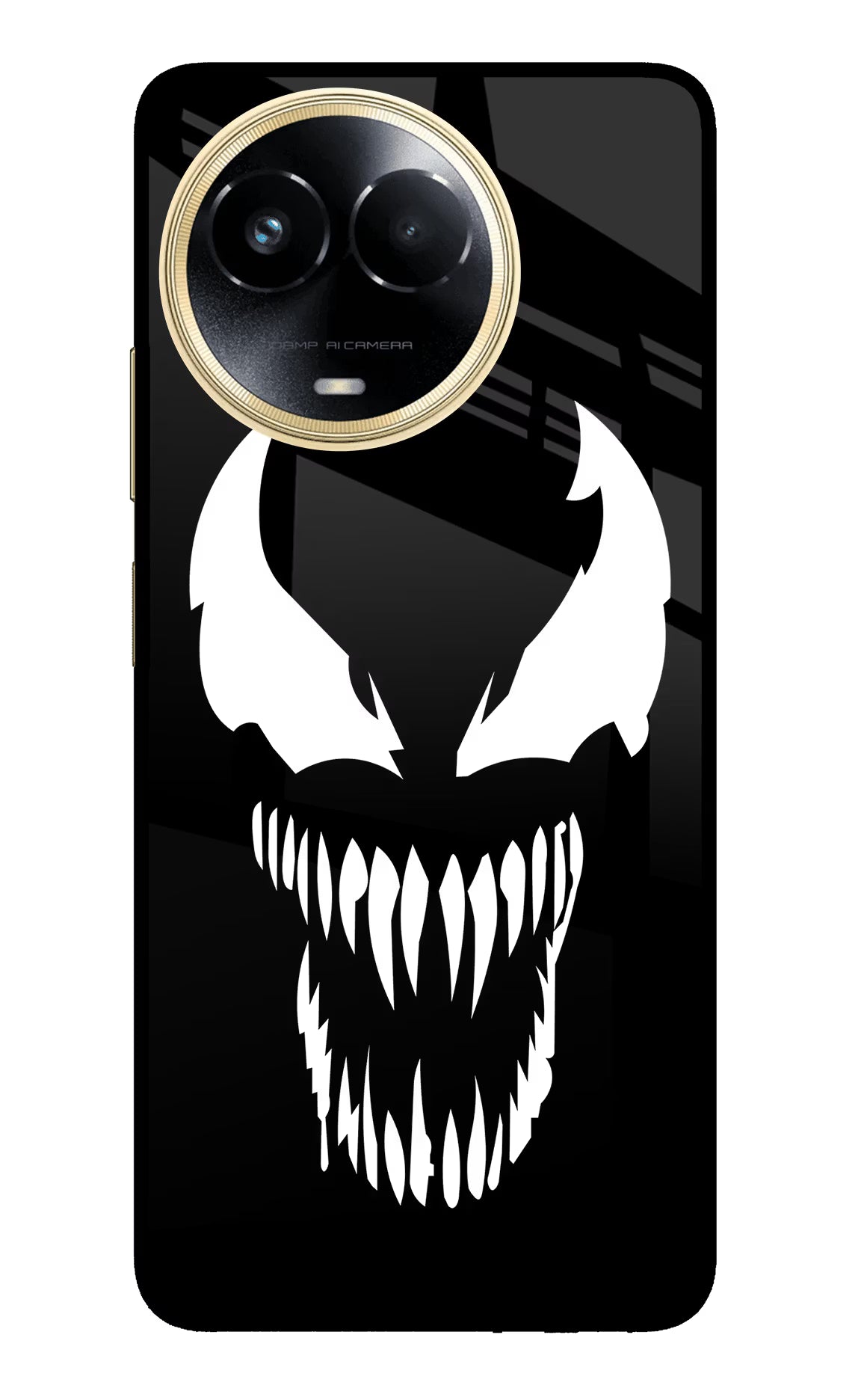 Venom Realme 11 5G/11X 5G/C67 Glass Case Back Cover by Casekaro