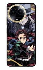 Demon Slayer Realme 11 5G/11X 5G/C67 Glass Case