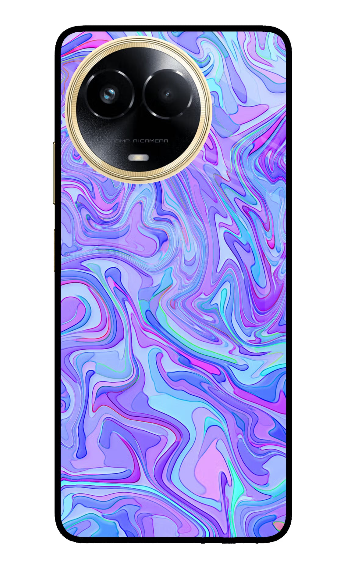 Glitter Realme 11 5G/11X 5G/C67 Glass Case