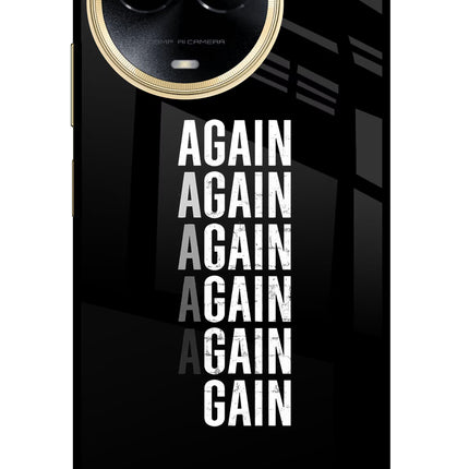 Again Again Gain Realme 11 5G/11X 5G/C67 Glass Case