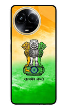 Satyamev Jayate Flag Realme 11 5G/11X 5G/C67 Glass Case