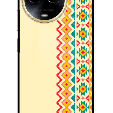 Ethnic Seamless Realme 11 5G/11X 5G/C67 Glass Case