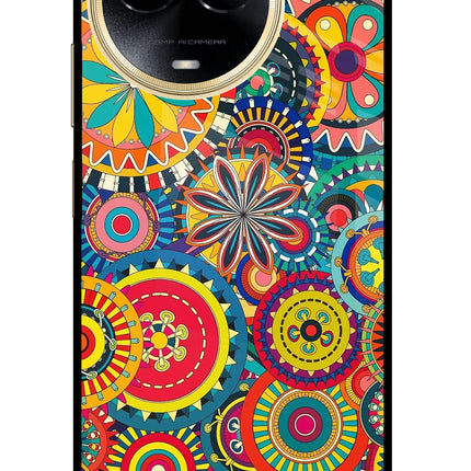 Gol Gol Art Realme 11 5G/11X 5G/C67 Glass Case