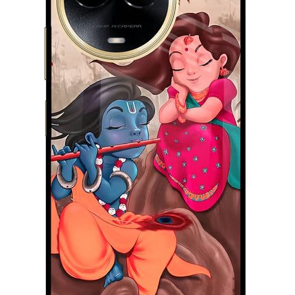 Radhe Krishna Realme 11 5G/11X 5G/C67 Glass Case