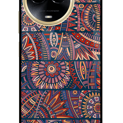 African Culture Design Realme 11 5G/11X 5G/C67 Glass Case