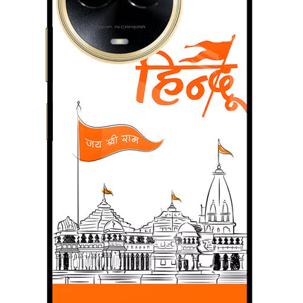 Jai Shree Ram Hindu Realme 11 5G/11X 5G/C67 Glass Case