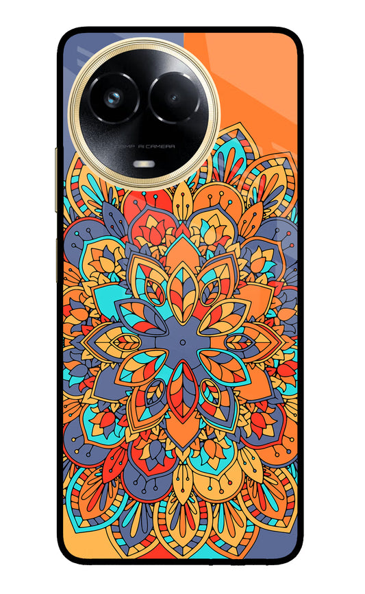 Color Mandala Realme 11 5G/11X 5G/C67 Glass Case