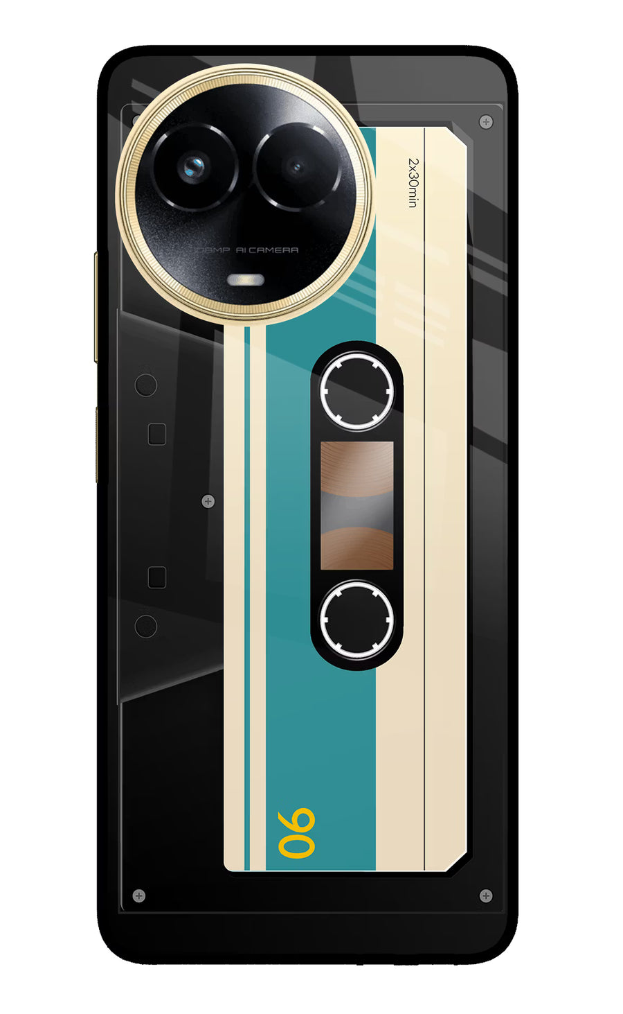 Cassette Realme 11 5G/11X 5G/C67 Back Cover, Metal case
