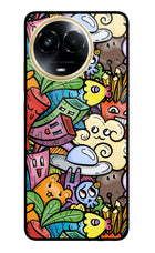 Veggie Doodle Realme 11 5G/11X 5G/C67 Glass Case