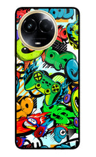 Game Doodle Realme 11 5G/11X 5G/C67 Glass Case