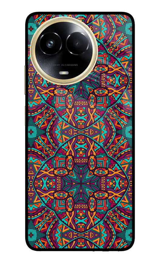 Colour Mandala Realme 11 5G/11X 5G/C67 Glass Case