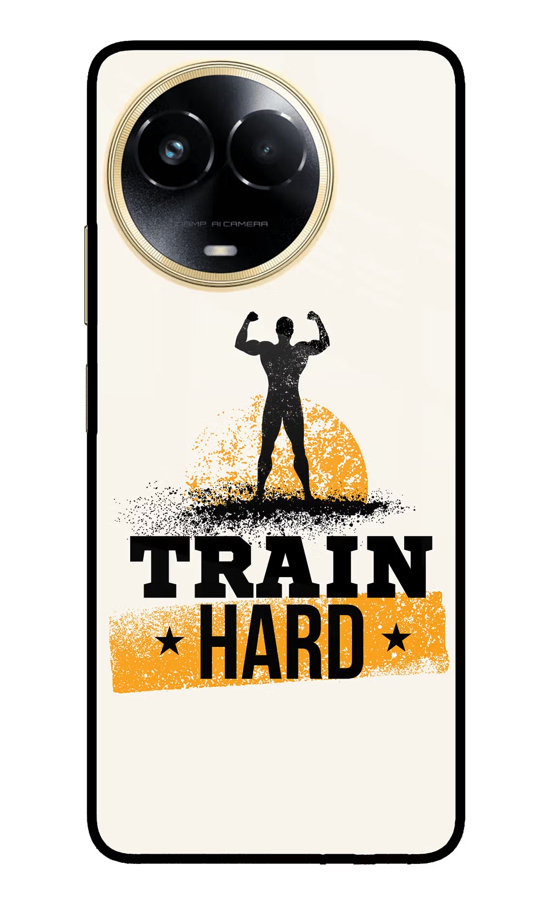 Train Hard Realme 11 5G/11X 5G/C67 Glass Case