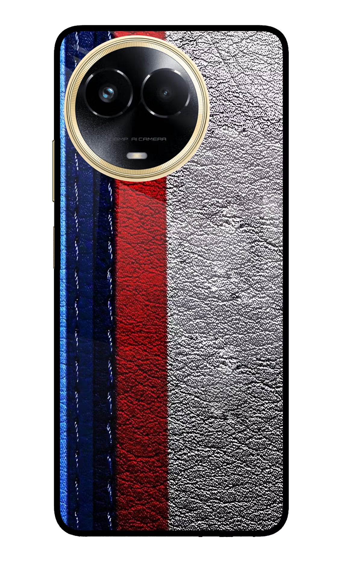 BMW Stripes Realme 11 5G/11X 5G/C67 Glass Case