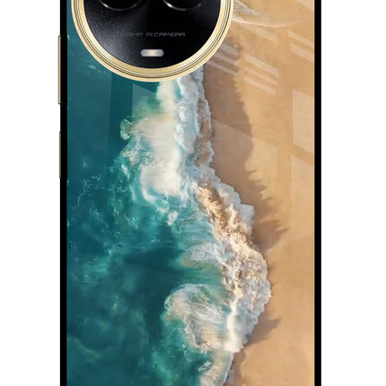 Ocean Beach Realme 11 5G/11X 5G/C67 Glass Case