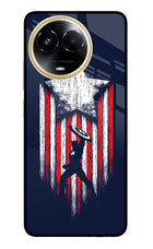 Captain America Marvel Art Realme 11 5G/11X 5G/C67 Glass Case