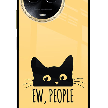 Ew People Catitude Realme 11 5G/11X 5G/C67 Glass Case