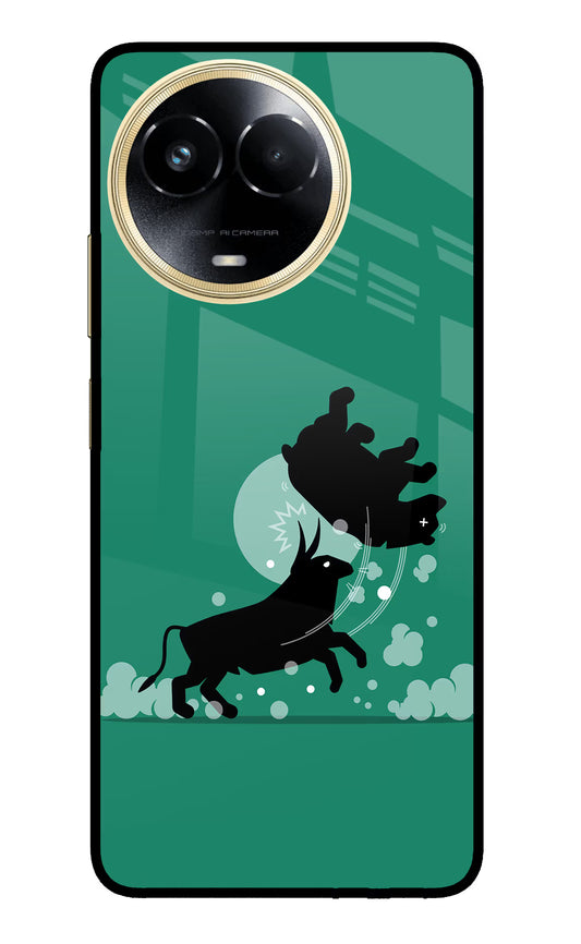 Bull Conqueror Realme 11 5G/11X 5G/C67 Glass Case