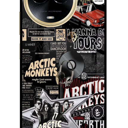 Arctic Monkeys Realme 11 5G/11X 5G/C67 Glass Case Back Cover by Casekaro