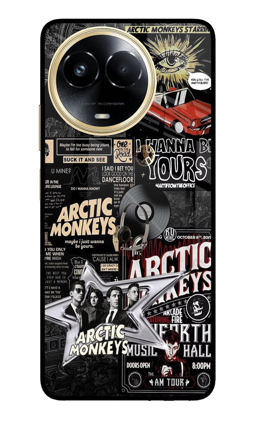 Arctic Monkeys Realme 11 5G/11X 5G/C67 Glass Case