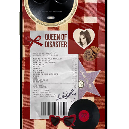 Queen of Disaster Realme 11 5G/11X 5G/C67 Glass Case