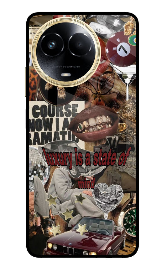 Luxury Realme 11 5G/11X 5G/C67 Glass Case