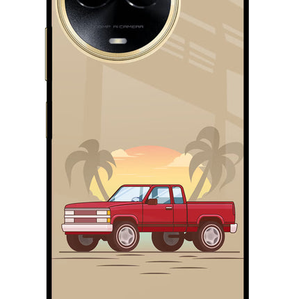 Desert Classic Drive Realme 11 5G/11X 5G/C67 Glass Case